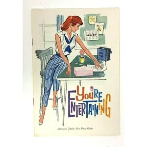 Scott Paper Company Booklet‎ Youre Entertaining Americas Junior Miss Guide 1965
